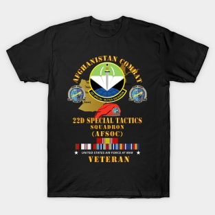 Afghanistan Vet w 22d Special Tactics Squadron X 300 T-Shirt